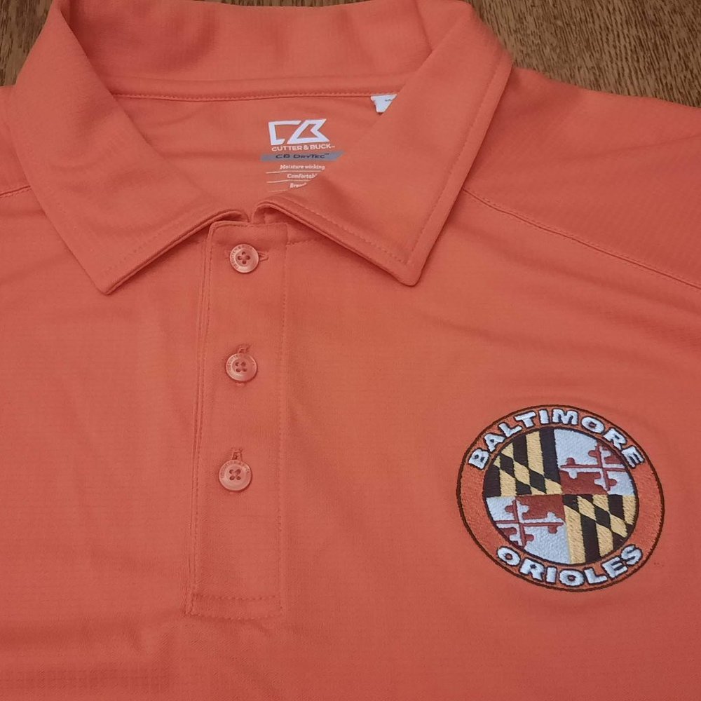 Cutter & Buck Baltimore Orioles Shirt Drytec Men's XL